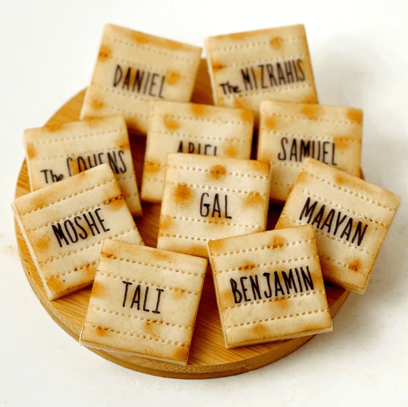 Marzipops - Personalized Marzipan Matzah Tiles - ModernTribe