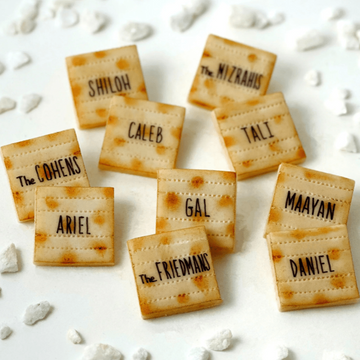 Marzipops Food Personalized Marzipan Matzah Tiles