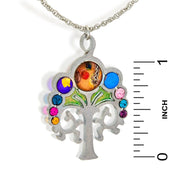 Seeka Necklaces Steel Seeka Tree of Life Necklace