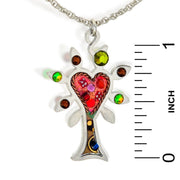 Seeka Necklaces Steel Seeka "Tree of Love" Necklace