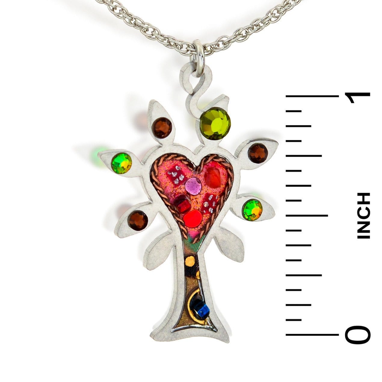 Seeka Necklaces Steel Seeka "Tree of Love" Necklace