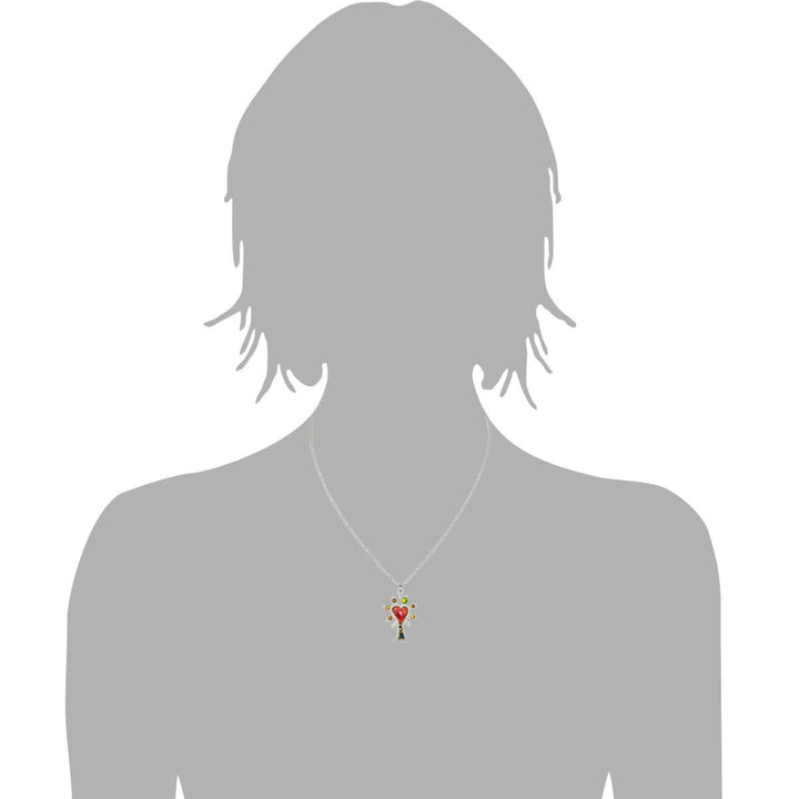 Seeka Necklaces Steel Seeka "Tree of Love" Necklace