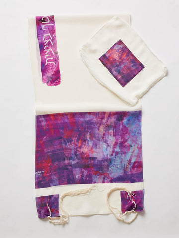 Advah Tallises Shoshana Silk Tallit by Advah Designs