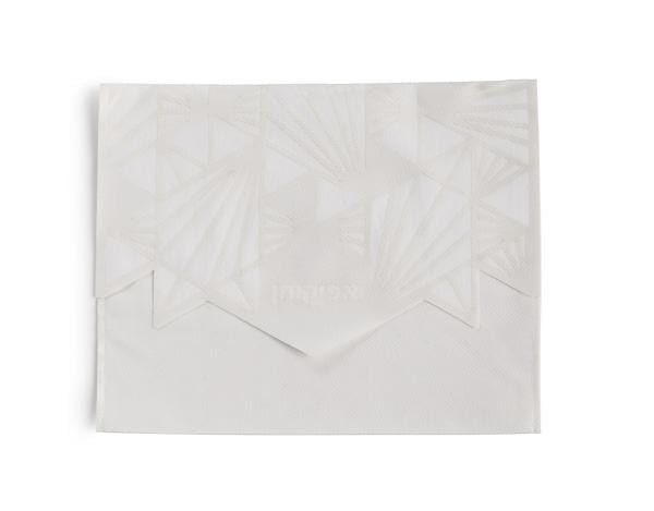 Apeloig Collection - Laser Cut Afikomen Bag - Silver or White - ModernTribe