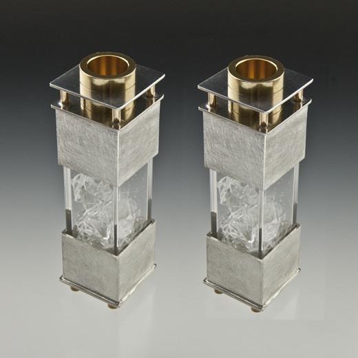 Joy Stember - Square Wedding Shards Candleholders by Joy Stember - ModernTribe