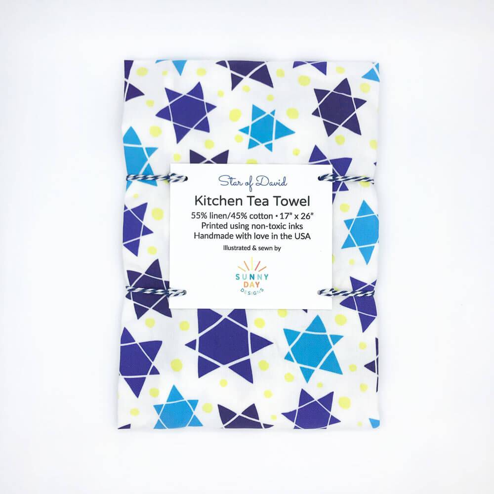 Sunny Day Designs - Star of David Tea Towel - ModernTribe