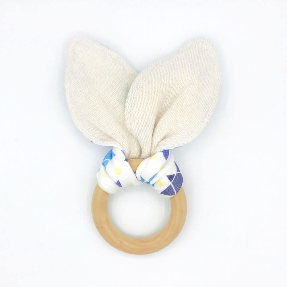 Sunny Day Designs - Star of David Teether - Organic Cotton & Organic Maple - ModernTribe