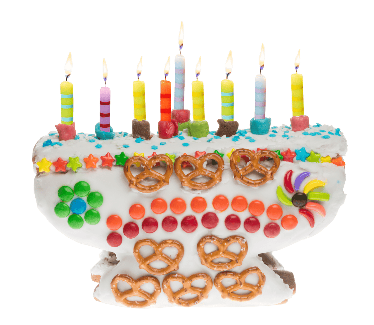 Linda's Gourmet Latkes - Sweet Menorah Gingerbread Kit - ModernTribe
