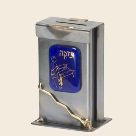 Gary Rosenthal - Medium Bar Mitzvah Tzedakah Box by Gary Rosenthal - ModernTribe