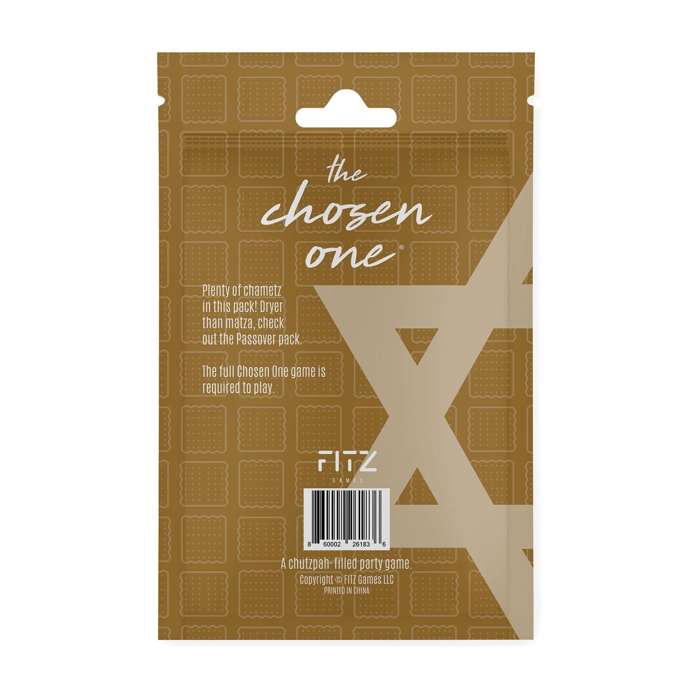 The Chosen One Game Games The Chosen One Game - Passover Pack