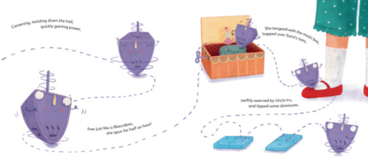 Kar - Ben Publishing - Tizzy the Dizzy Dreidel - Hardcover - ModernTribe