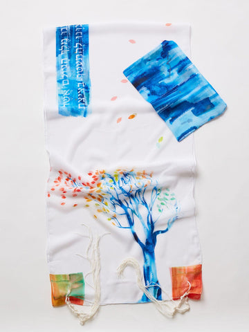 Advah Tallises Tree Tallit by Advah Designs