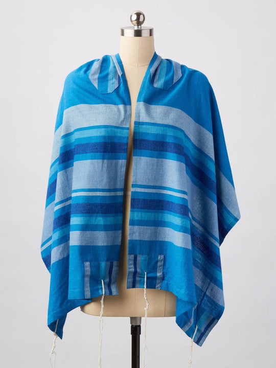 Tzedek Handwoven Shawl Tallit by Advah Designs