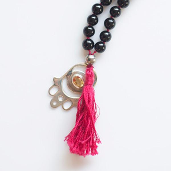 Hunt Designer Jewelry - Hamsa Mala Necklace - ModernTribe