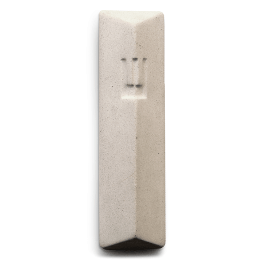 ceMMent Design - Shin on Top Concrete Mezuzah by ceMMent - ModernTribe