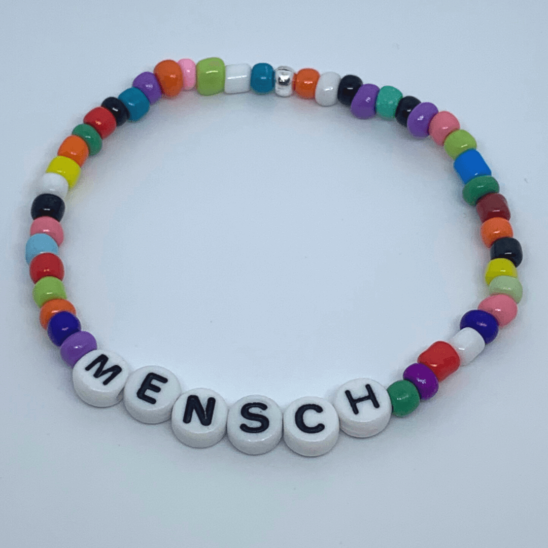 Big Mouth Bead Shop - Yiddish Word Bead Bracelets - Mensch, Chutzpah, Yenta or Kvetch - ModernTribe