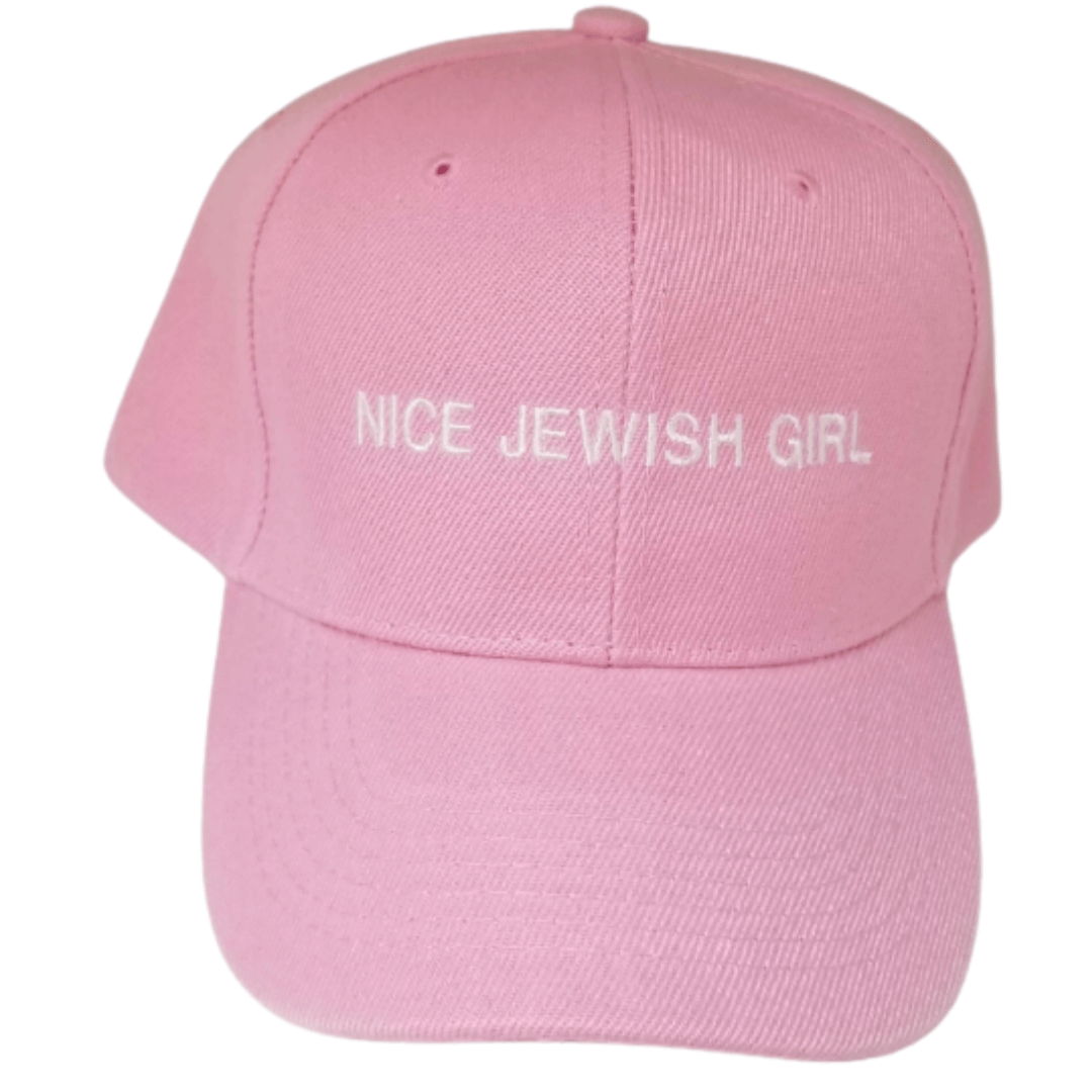Davida Hats Pink Nice Jewish Girl Hat - Pink or White