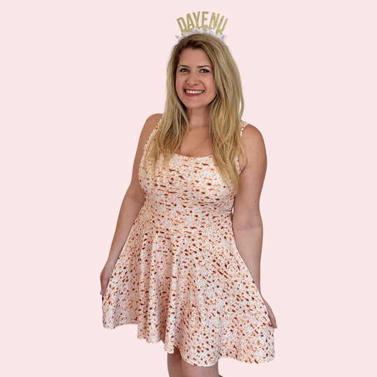Matzah Skater Dress - (Sizes XS - 3XL)