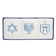 Amscan Serving Pieces 11" Chanukah 3 Section Tray