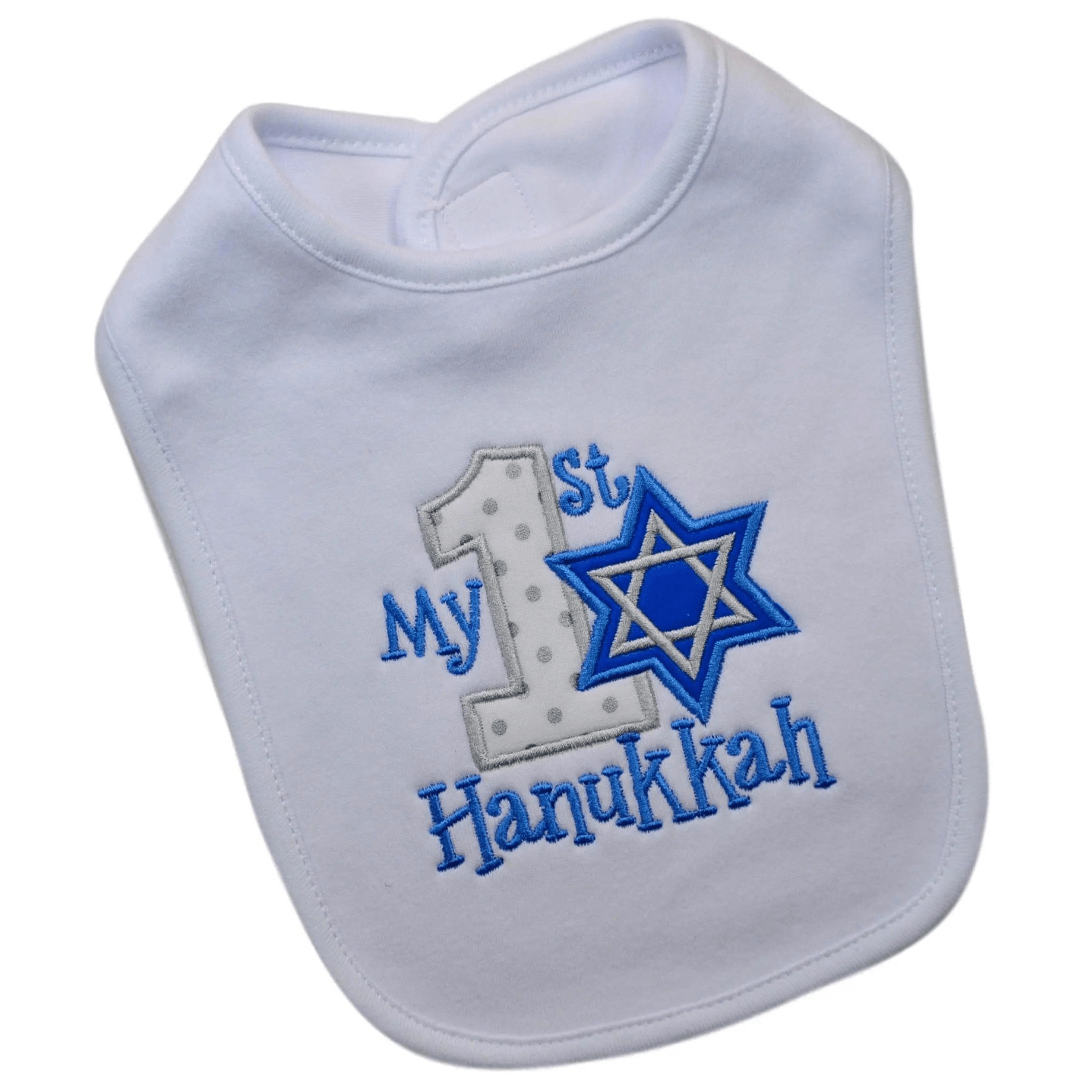 Rite Lite Bibs My First Hanukkah Embroidered Baby Bib