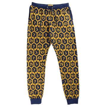Tipsy Elves Leggings Men's Dreidel Jogger Sweat Pants by Tipsy Elves