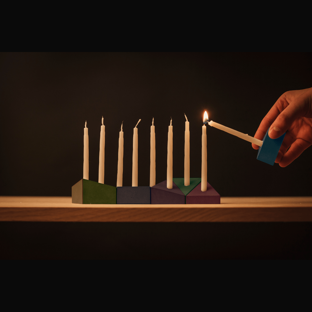 Logifaces - Miracle Edition Prisms Menorah - Supercolor - ModernTribe