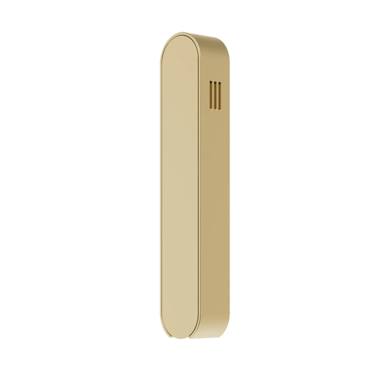 Mood Mezuzah - Gold Base and Customizable Cover