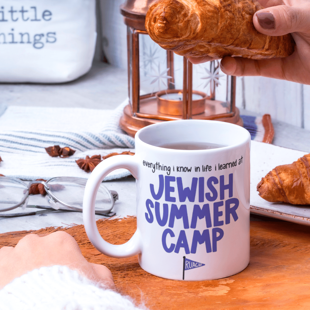 Love Always, Audrey Mugs Jewish Summer Camp Mug