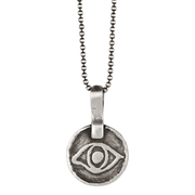 Marla Studio Necklaces Silver / Chain Blink of an Eye Necklace by Marla Studio - Sterling Silver