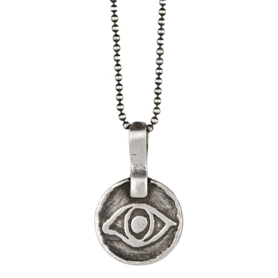 Marla Studio Necklaces Silver / Chain Blink of an Eye Necklace by Marla Studio - Sterling Silver