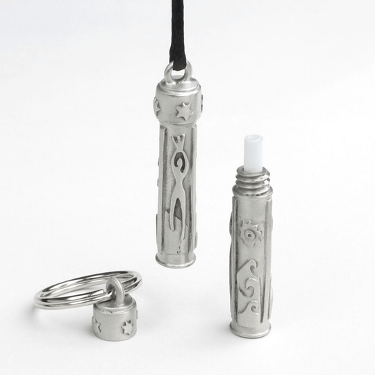 Traveler's Prayer Necklace by Emily Rosenfeld