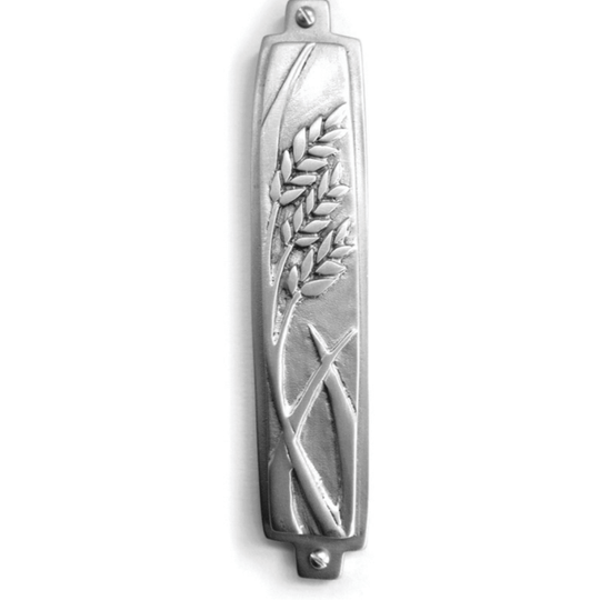 Wheat Mezuzah by Emily Rosenfeld