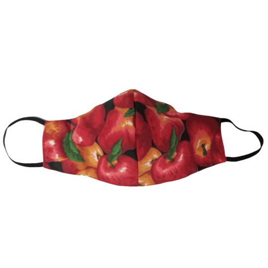 Apple Face Mask - 100% Cotton