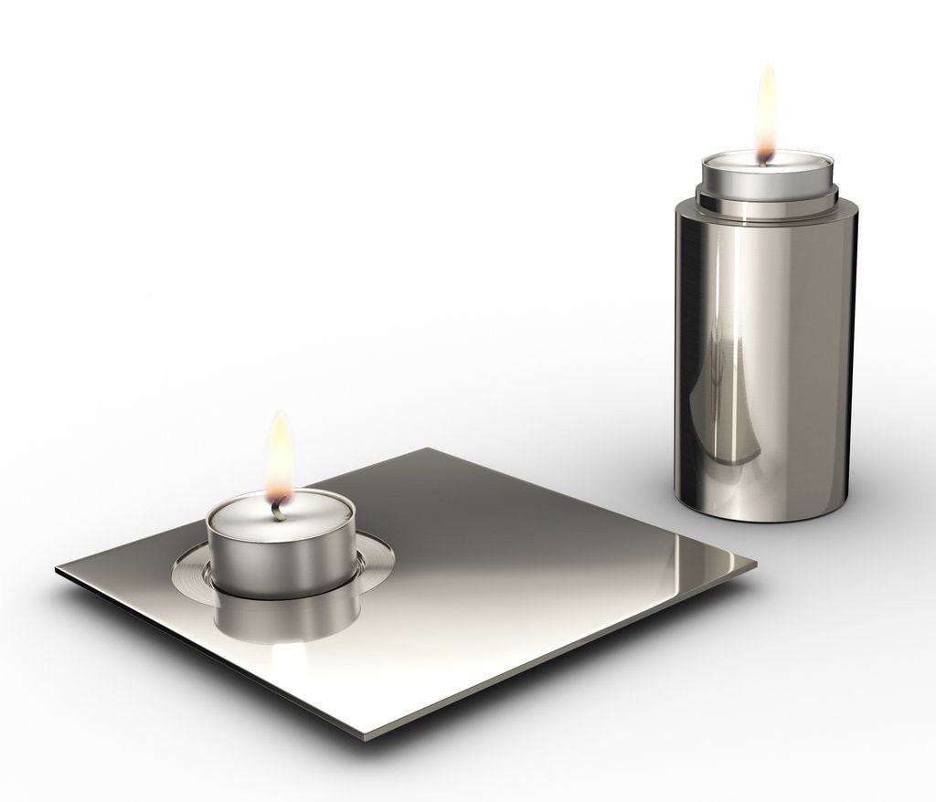 Uvtuvo - Elevate Kiddush Set by Uvtuvo - Silver - ModernTribe