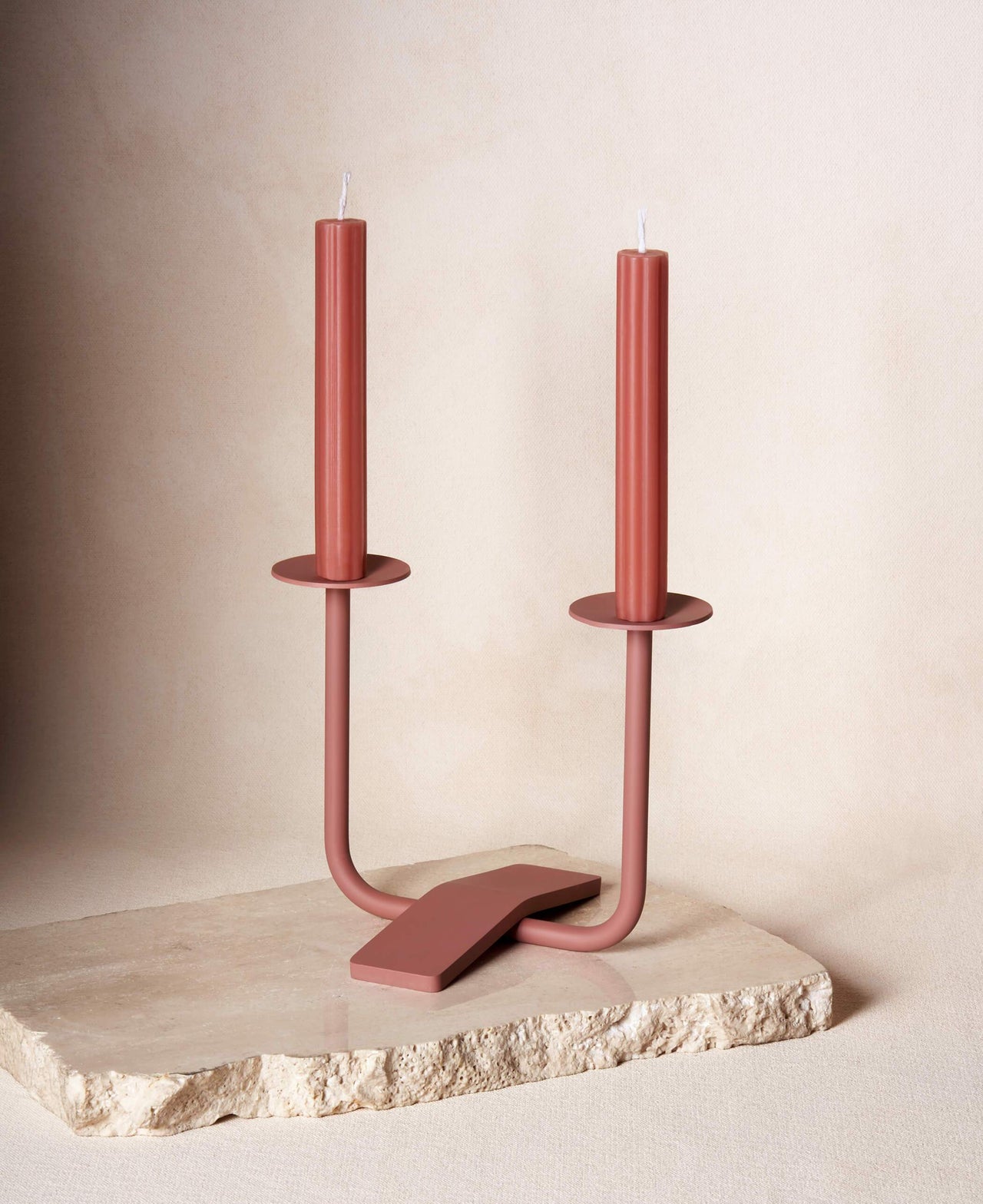 Via Maris - Rest Candleholder by Via Maris - Clay - ModernTribe
