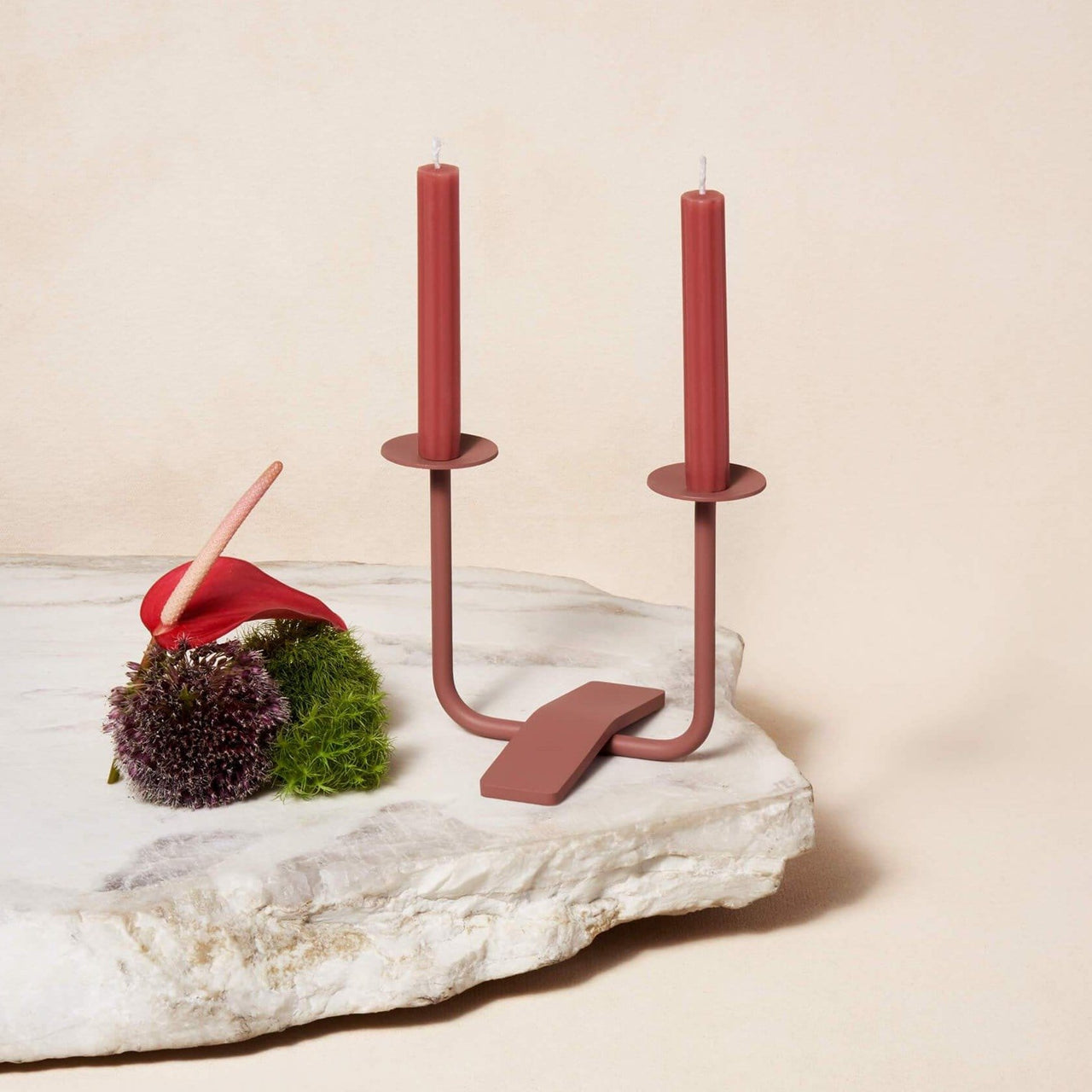 Via Maris - Rest Candleholder by Via Maris - Clay - ModernTribe