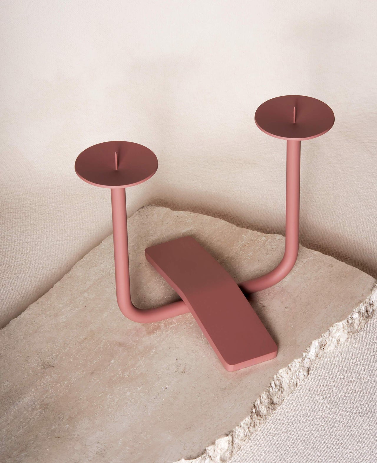 Via Maris - Rest Candleholder by Via Maris - Clay - ModernTribe