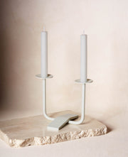 Via Maris Candlesticks Rest Candleholder by Via Maris - Cloud