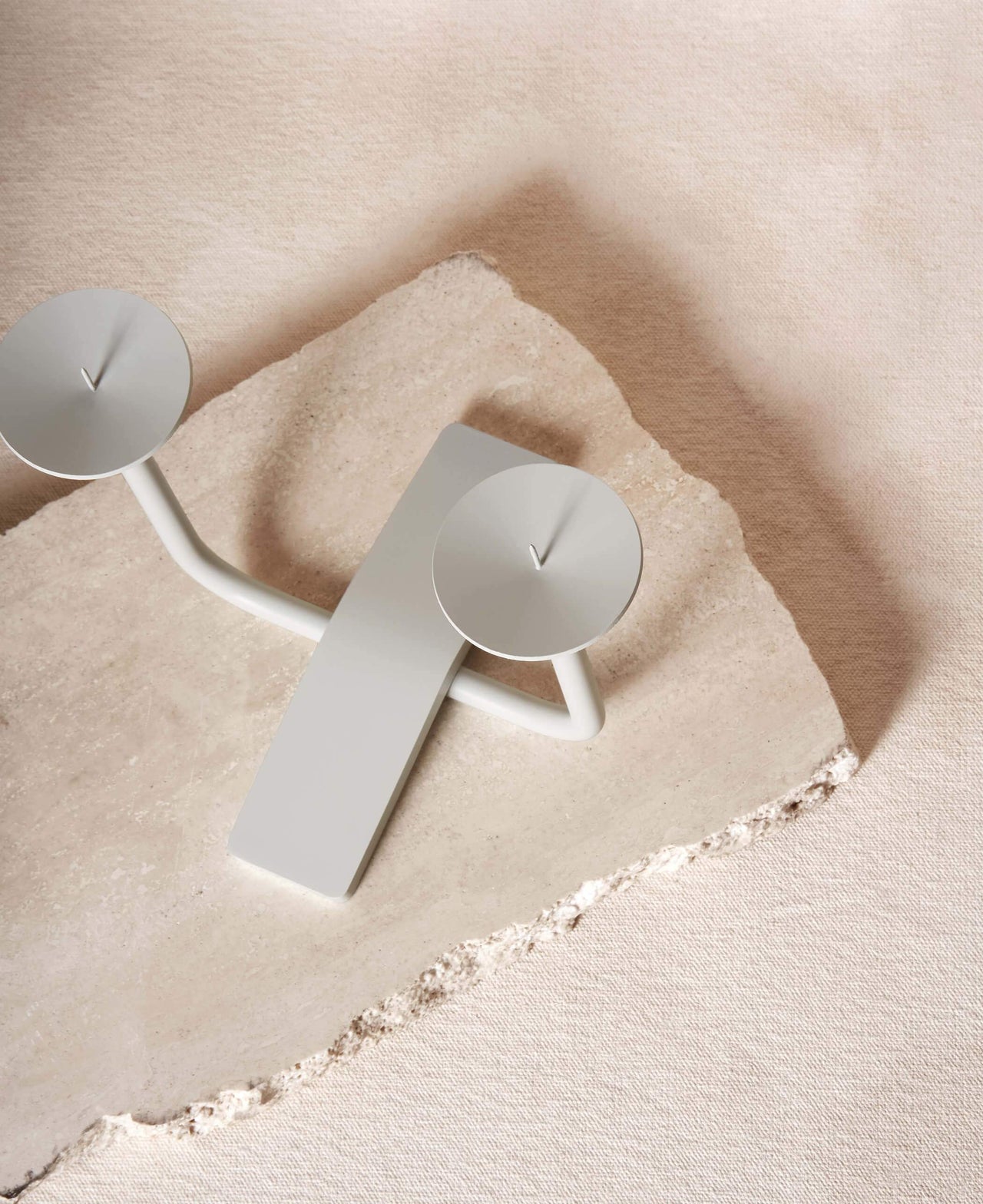 Via Maris - Rest Candleholder by Via Maris - Cloud - ModernTribe