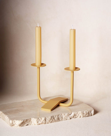 Via Maris Candlesticks Rest Candleholders by Via Maris - Sand