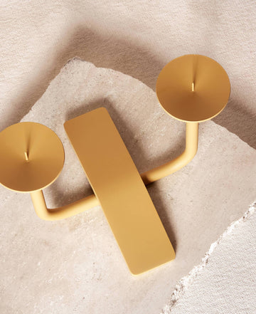 Via Maris Candlesticks Rest Candleholders by Via Maris - Sand