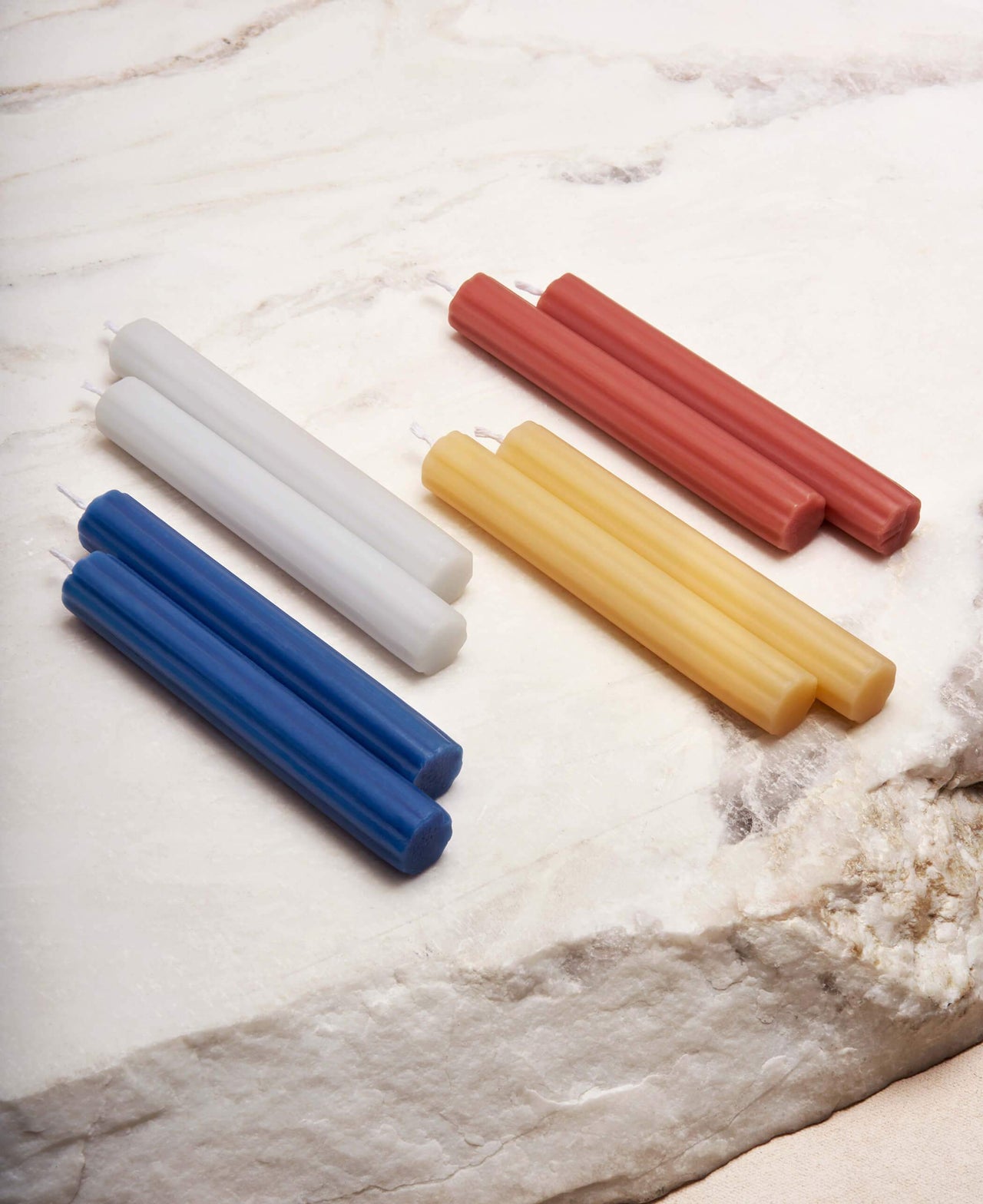 Via Maris - Shabbat Candles by Via Maris - Sand (Set of Two) - ModernTribe