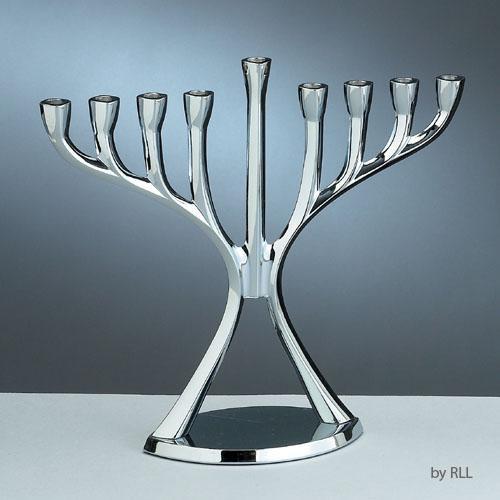 Rite Lite - Aluminum Modern Menorah - ModernTribe