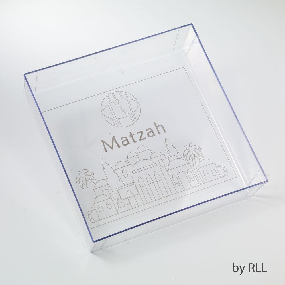 Rite Lite Matzah Plates Default Square Acrylic Matzah Tray