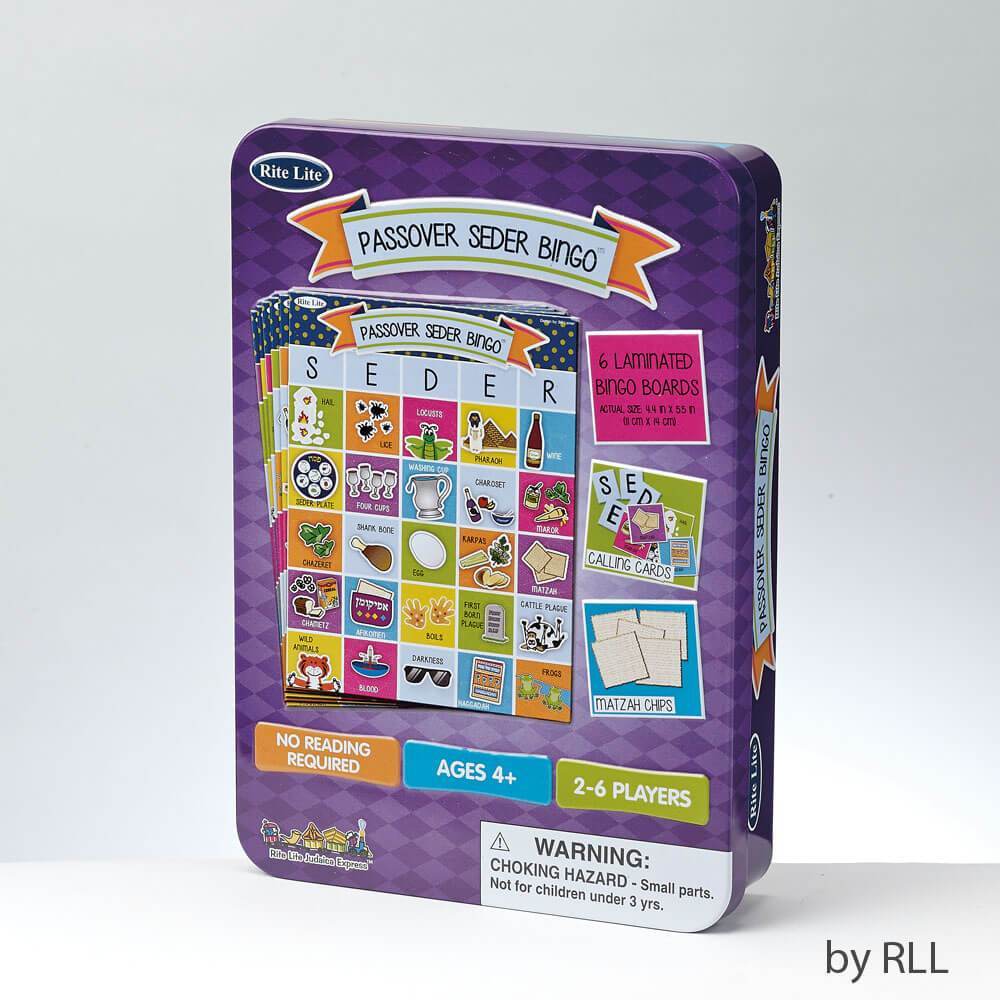 Rite Lite - Passover Seder Bingo Game in Collectible Tin - ModernTribe