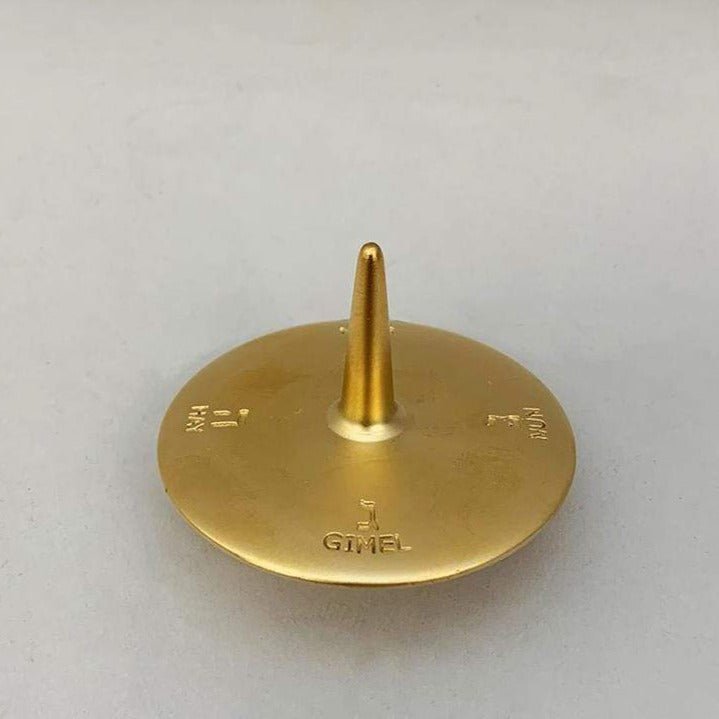 Rite Lite - Metallic Gold Metal Dreidel - ModernTribe