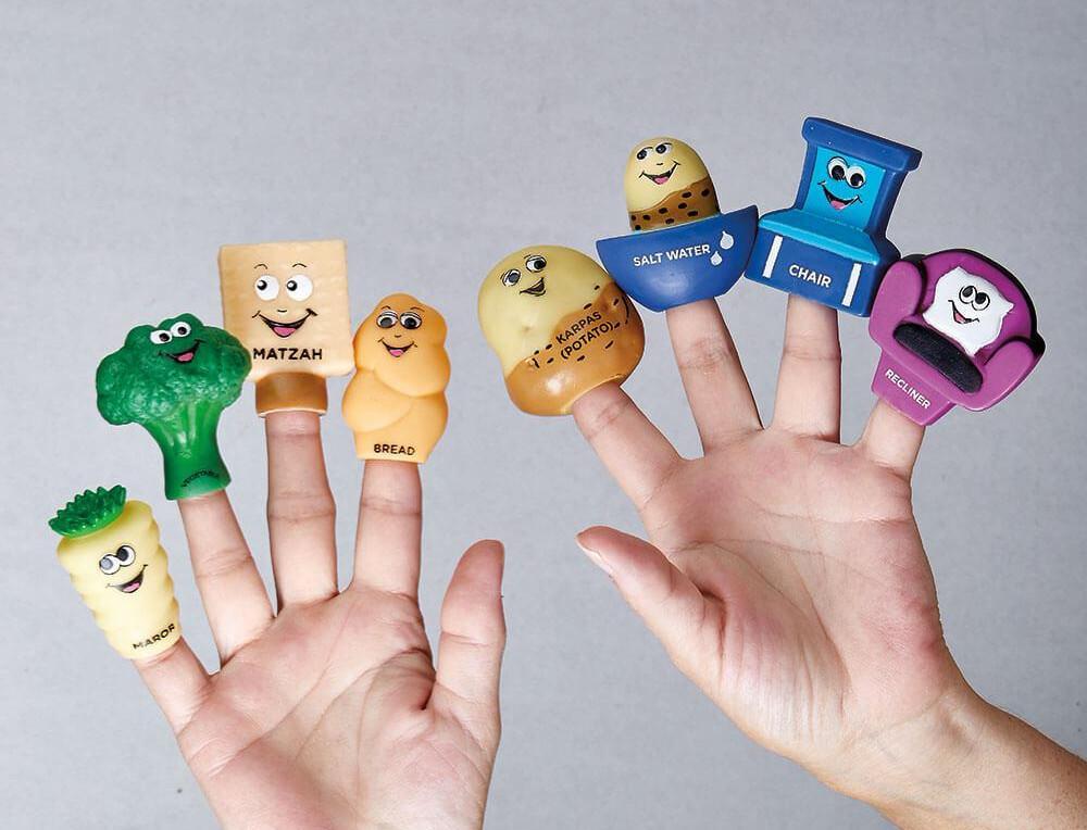 Rite Lite - Mah Nishtana Vinyl Puppets, Set of 8 - ModernTribe