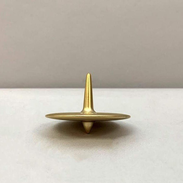 Rite Lite - Metallic Gold Metal Dreidel - ModernTribe