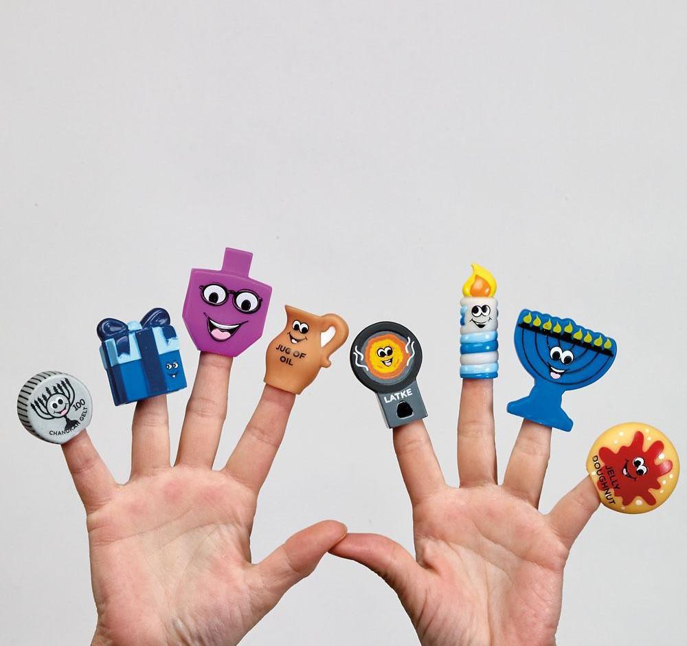 Rite Lite Toy Default Hanukkah Vinyl Finger Puppets