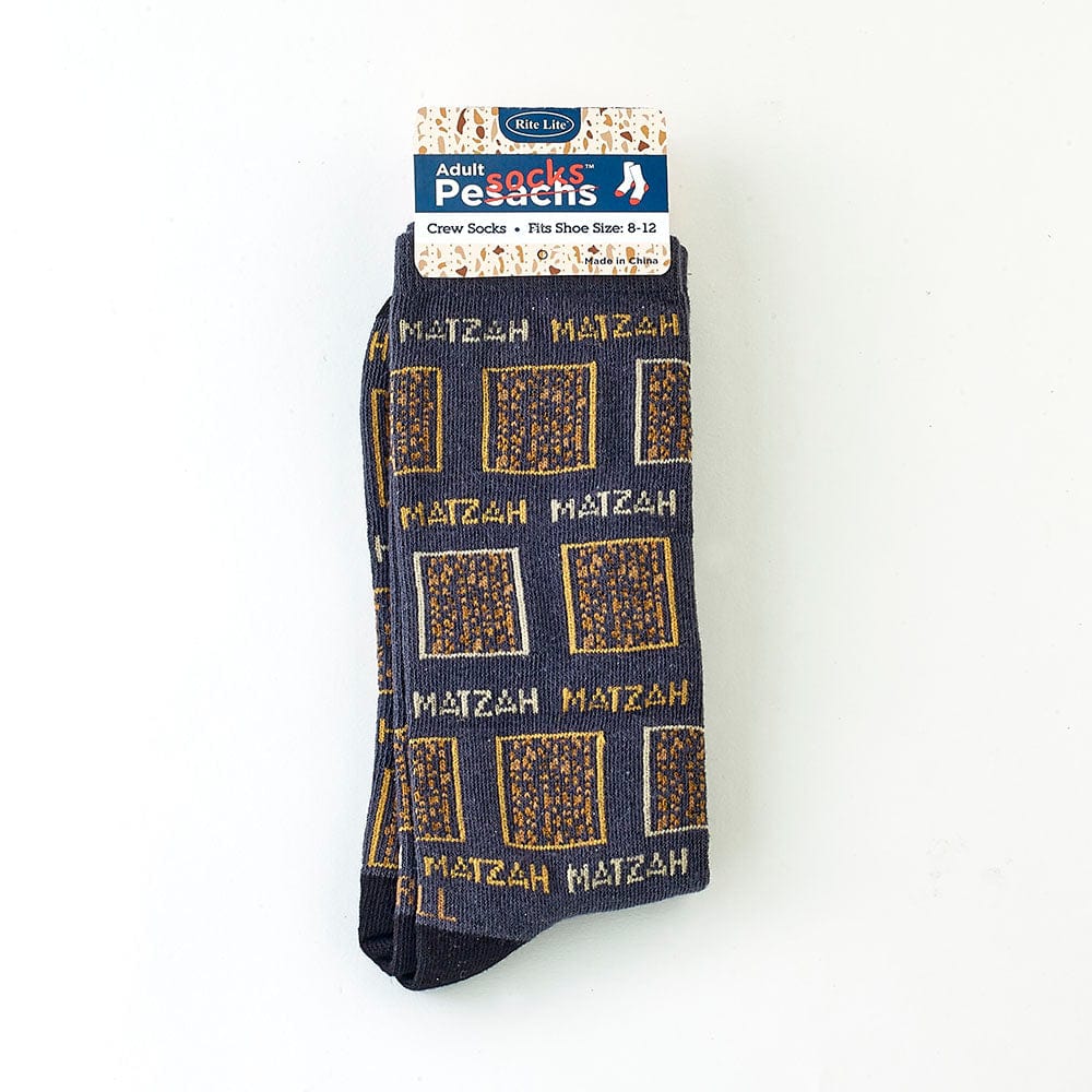 Rite Lite - Lotsa Matzah Adult Crew Socks - ModernTribe